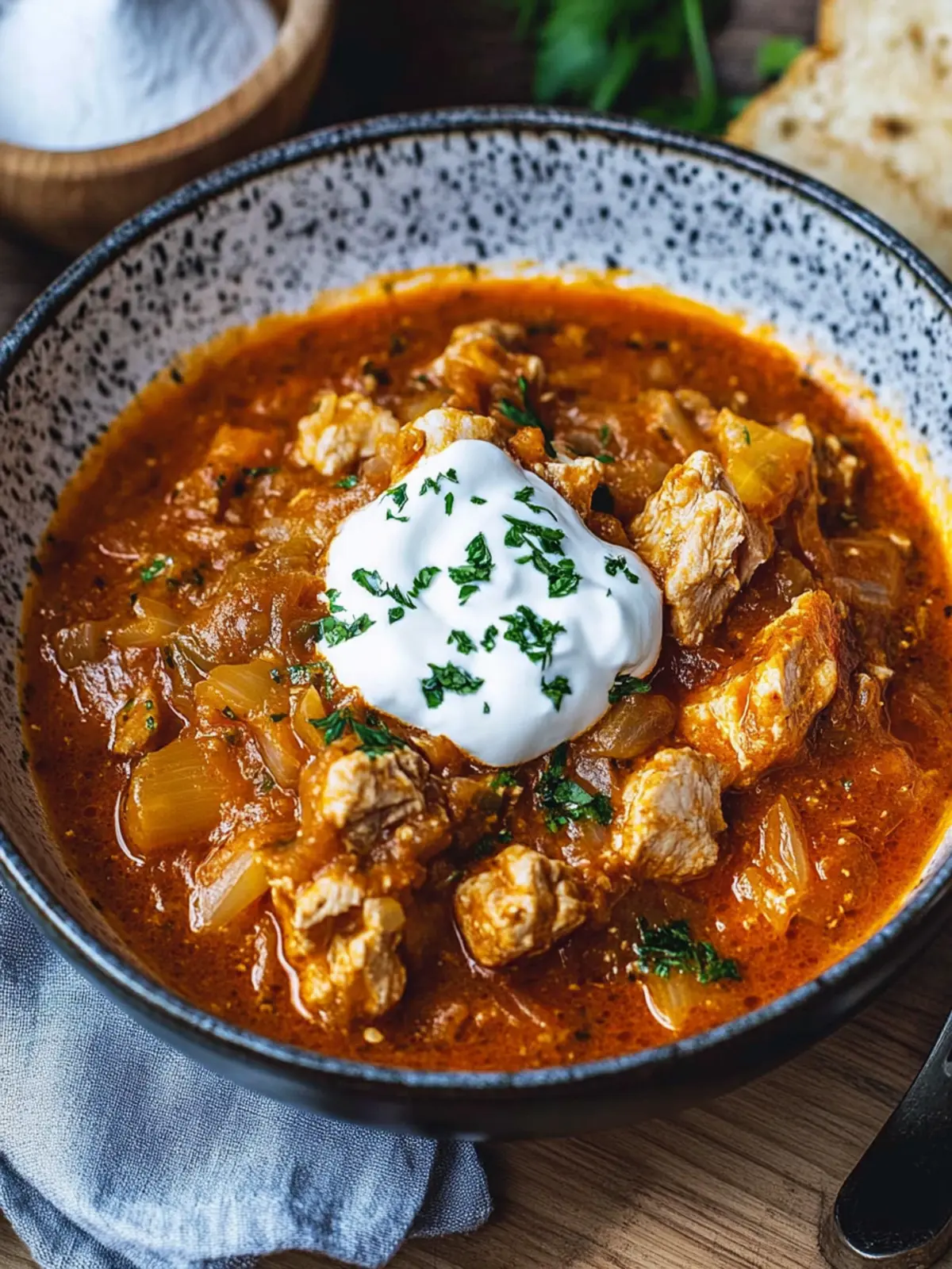 Herzhaftes Szegediner Gulasch mit Sauerkraut und Liebe 3 Szegediner Gulasch