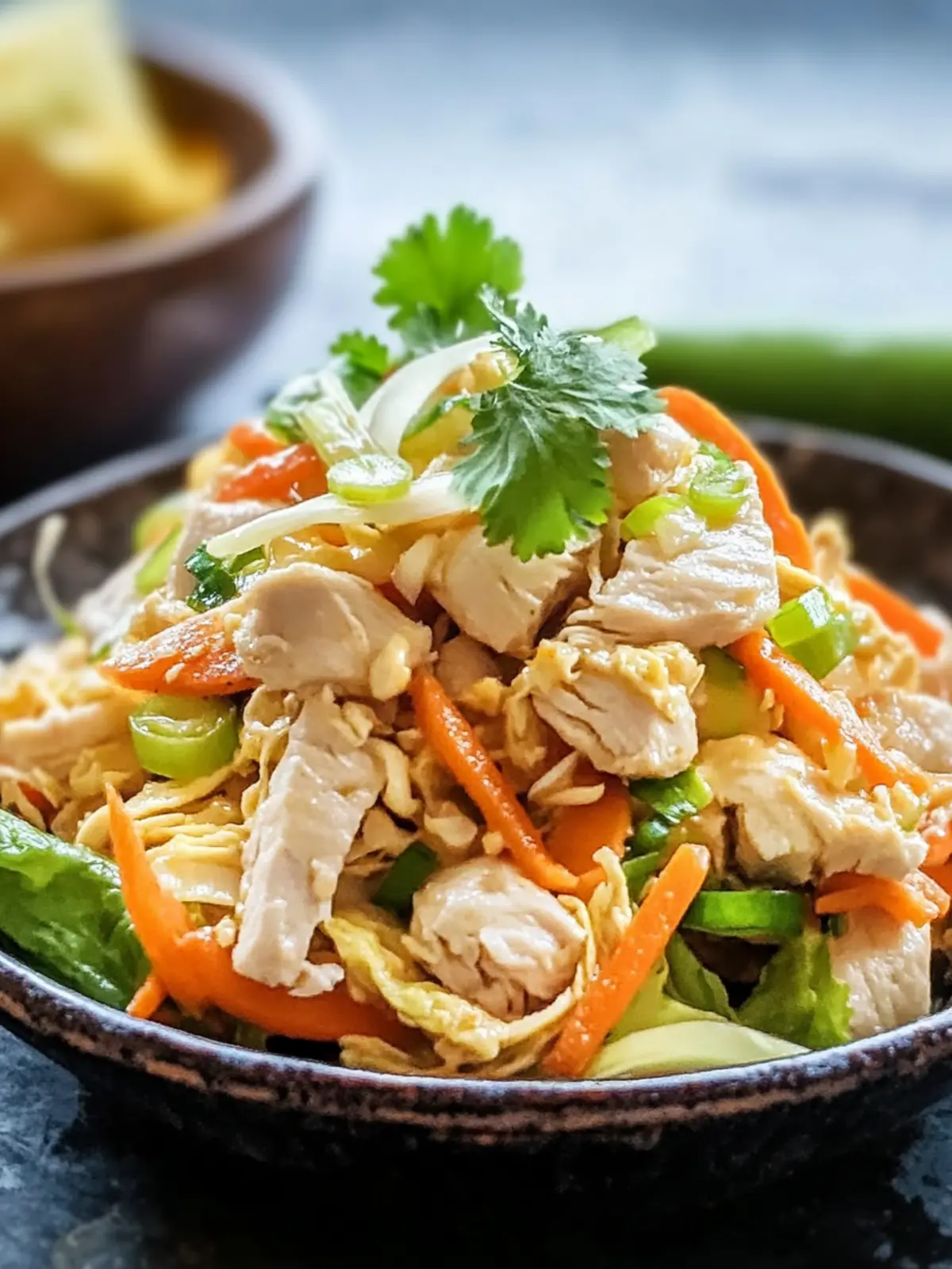 Würziger Jalapeno-Hühnchensalat für köstliche Meal Prep-Gaumenfreuden 4 Würziger Jalapeno-Hühnchensalat für geschmackvolle Mahlzeitenvorbereitung