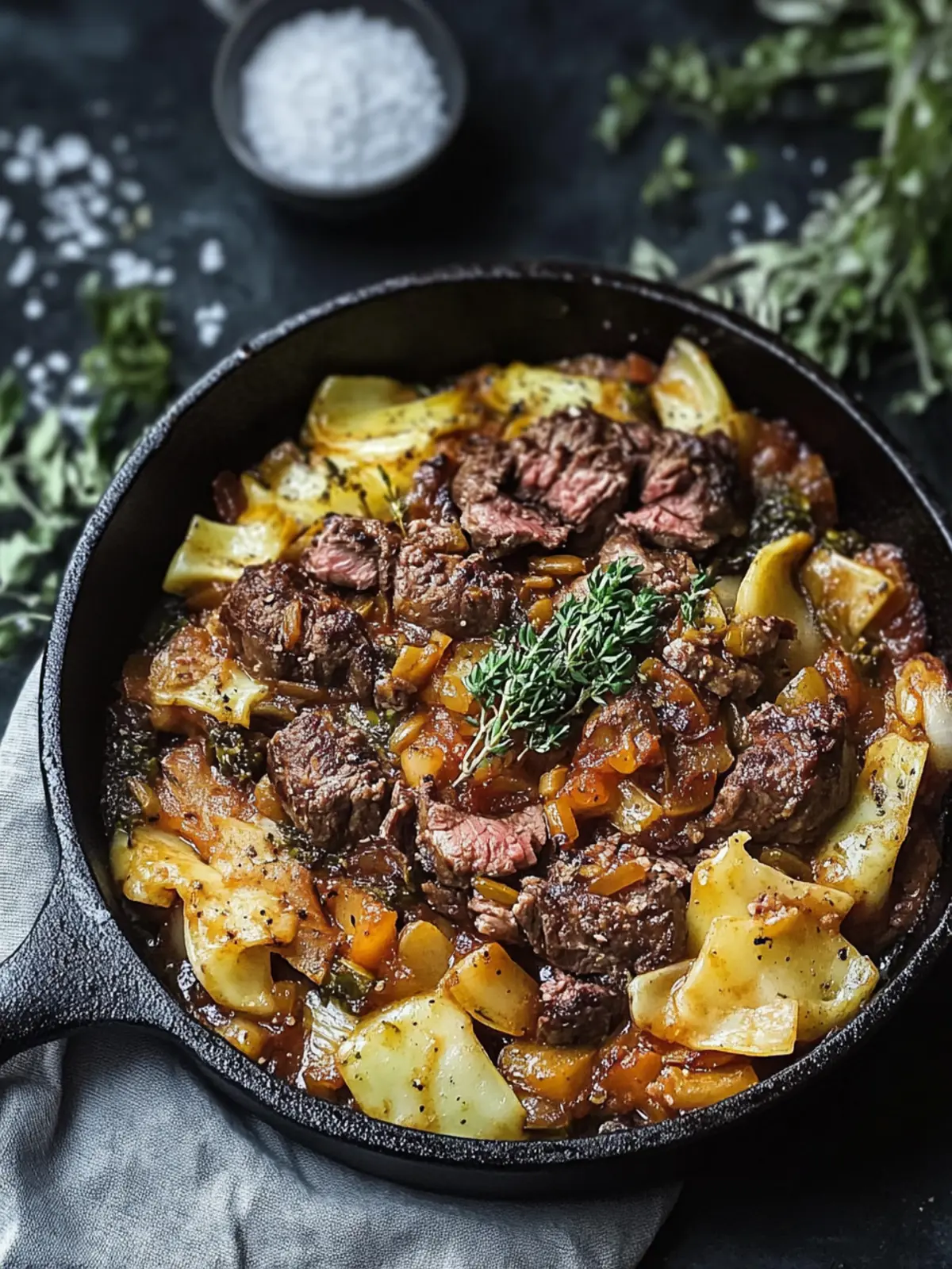 Kohl und Hackfleisch Pfanne: Schnelles Wohlfühlessen für Stressige Abende 4 Kohl und Hackfleisch Pfanne