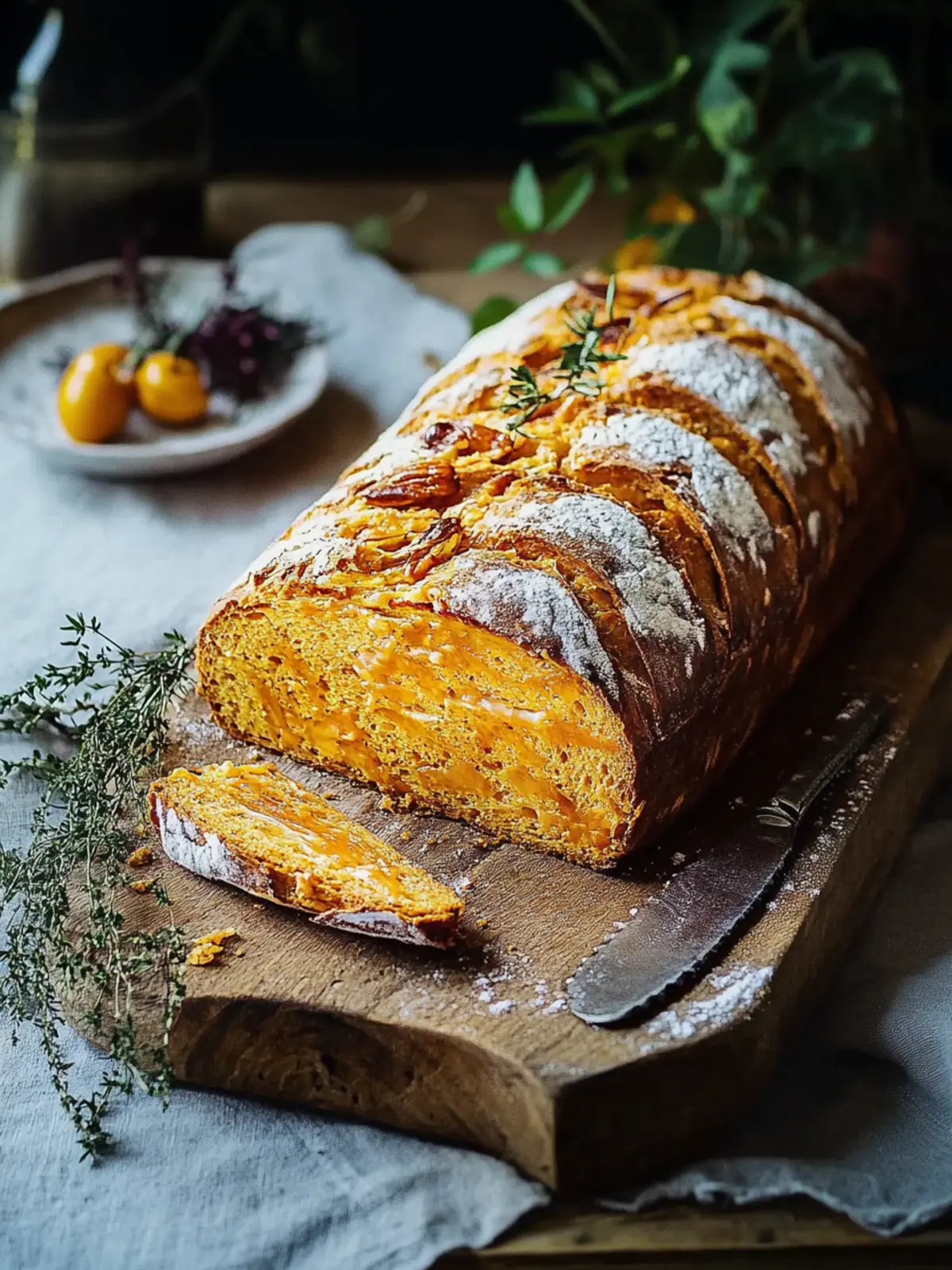 Herzhaftes Kürbisbrot mit Walnüssen für gemütliche Herbsttage 5 Kürbisbrot