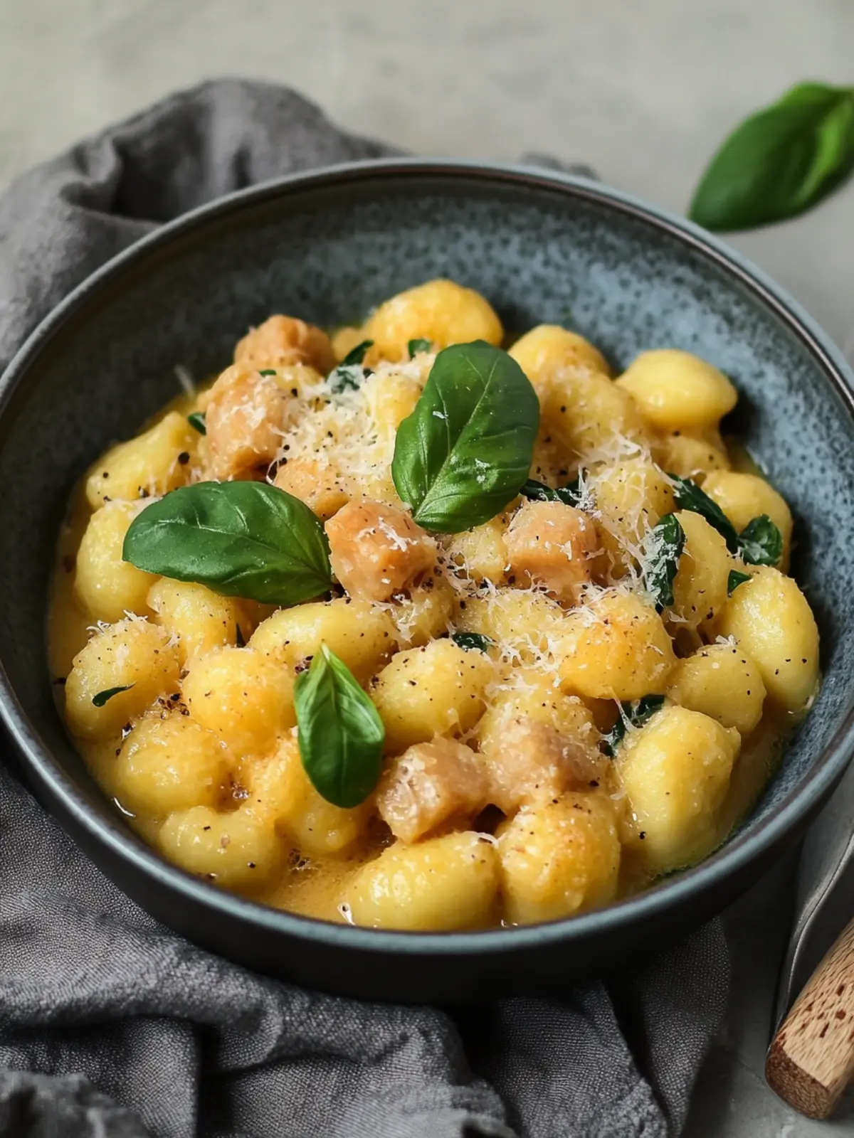 Knoblauch Hähnchen Gnocchi Pfanne: Blitzschnell & Lecker 2 Knoblauch Hähnchen Gnocchi Pfanne