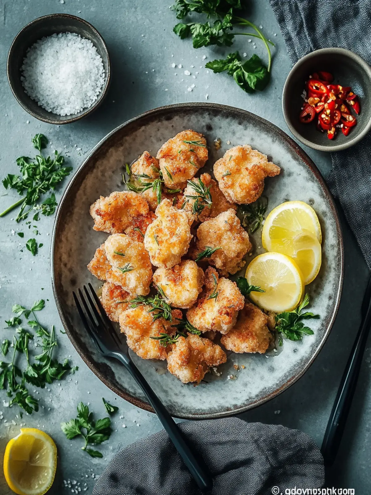 Luftfritteuse Salz und Pfeffer Hähnchen – Knuspriger Genuss! 5 Luftfritteuse Salz und Pfeffer Hähnchen