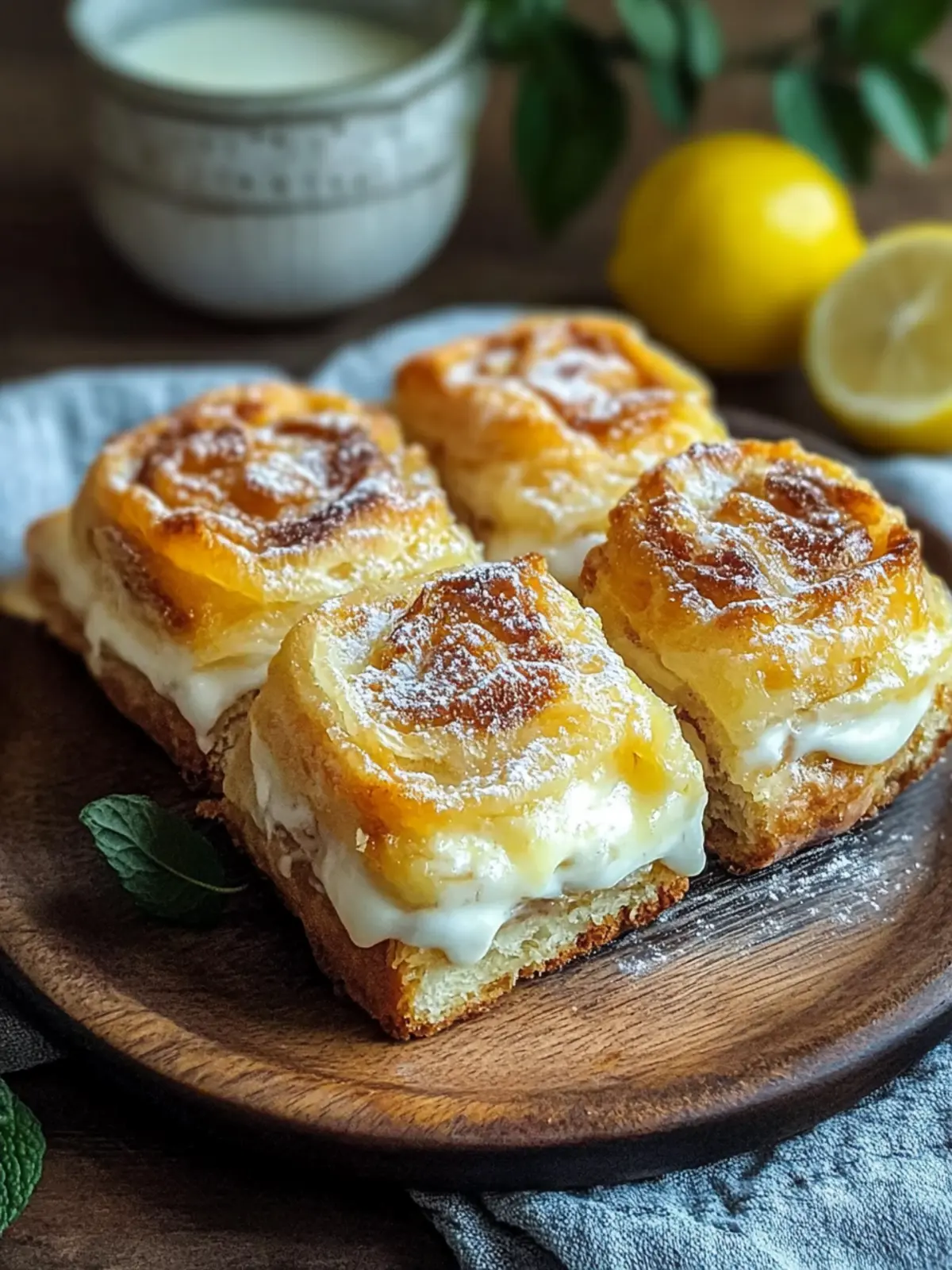 Zimtschnecken mit Frischkäse-Glasur schnell und einfach backen 4 Zimtschnecken mit Frischkäse-Glasur schnell und einfach backen lernen