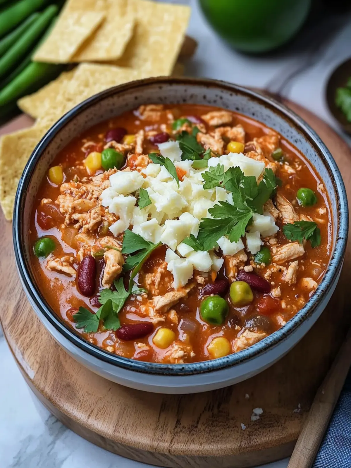 Buffalo-Hühnchen-Chili: Proteinreicher Genuss für jeden Tag 2 Buffalo-Hühnchen-Chili