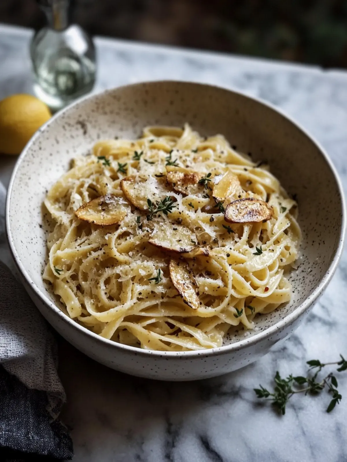 Ein-Topf Zwiebel Pasta