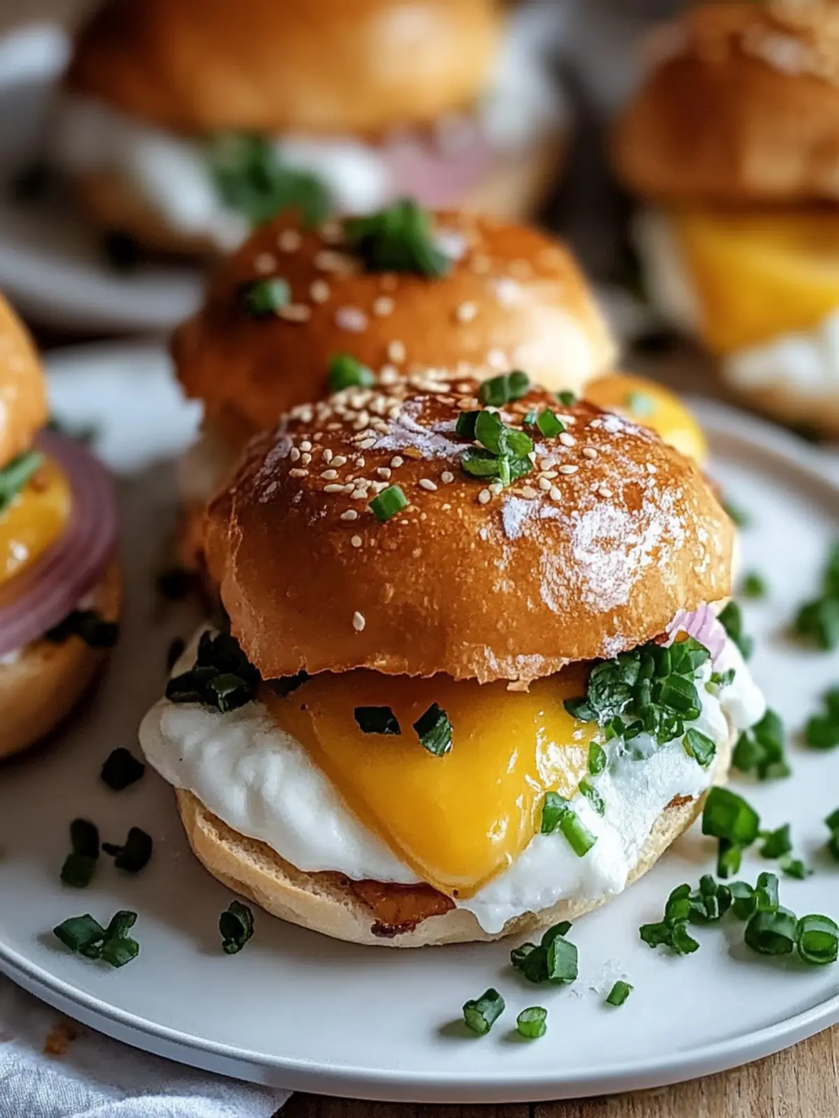 Köstliche Crack Frühstücks-Slider für den perfekten Morgen 3 Crack Frühstücks-Slider