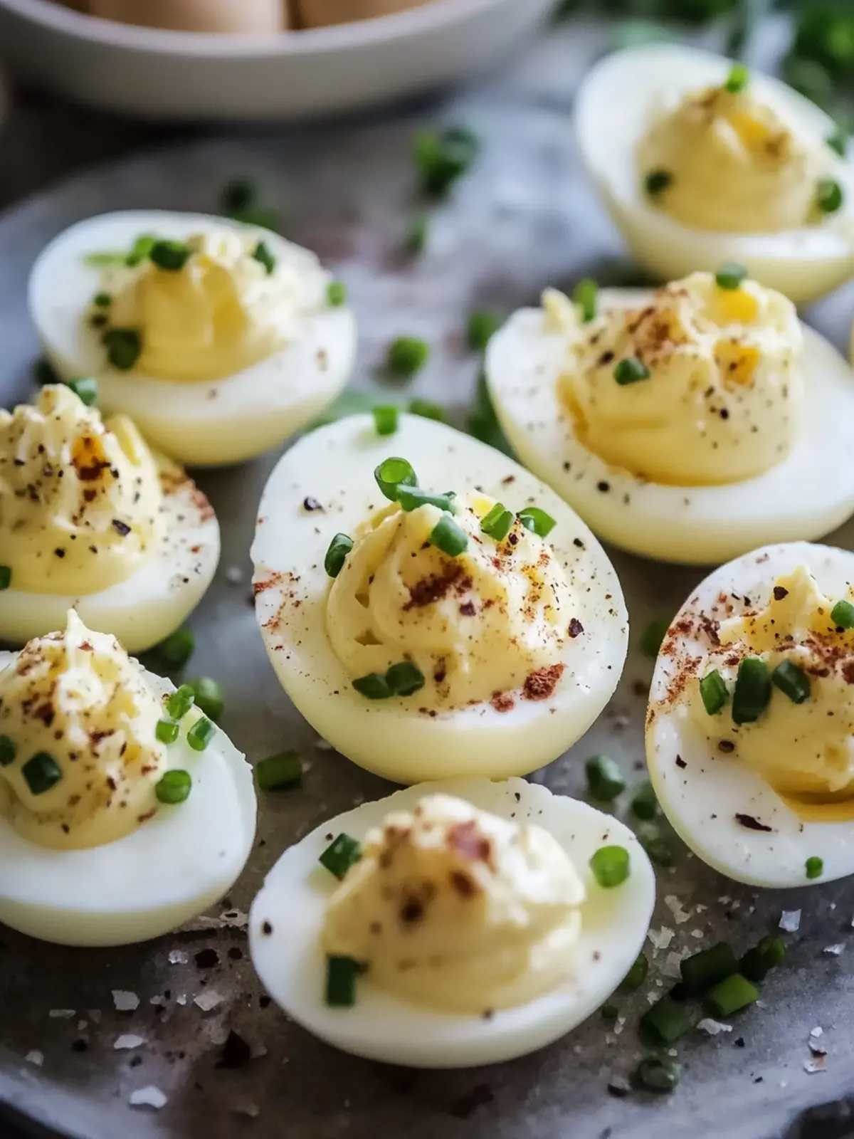 Köstliche Gefüllte Eier ohne Mayonnaise für jeden Anlass 4 Gefüllte Eier (ohne Mayonnaise)