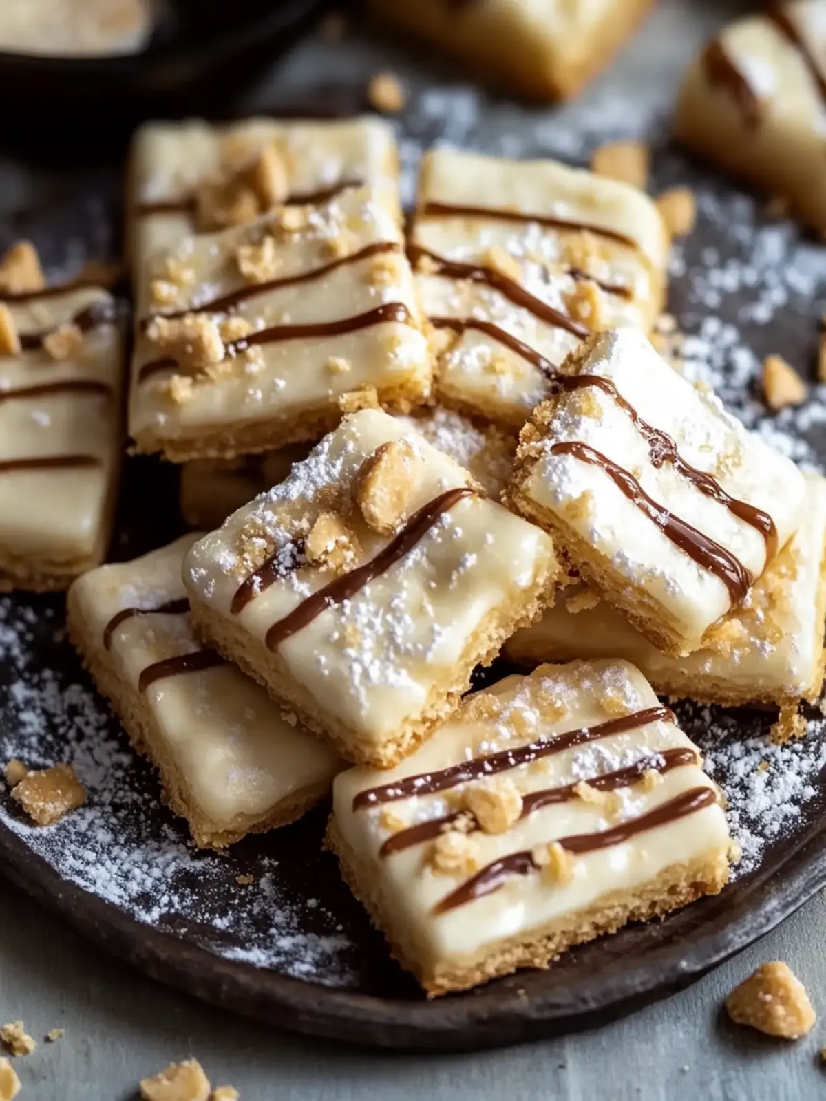 Butterkekse mit Nougat – Festliche Köstlichkeit selbstgemacht 2 Butterkekse mit Nougat
