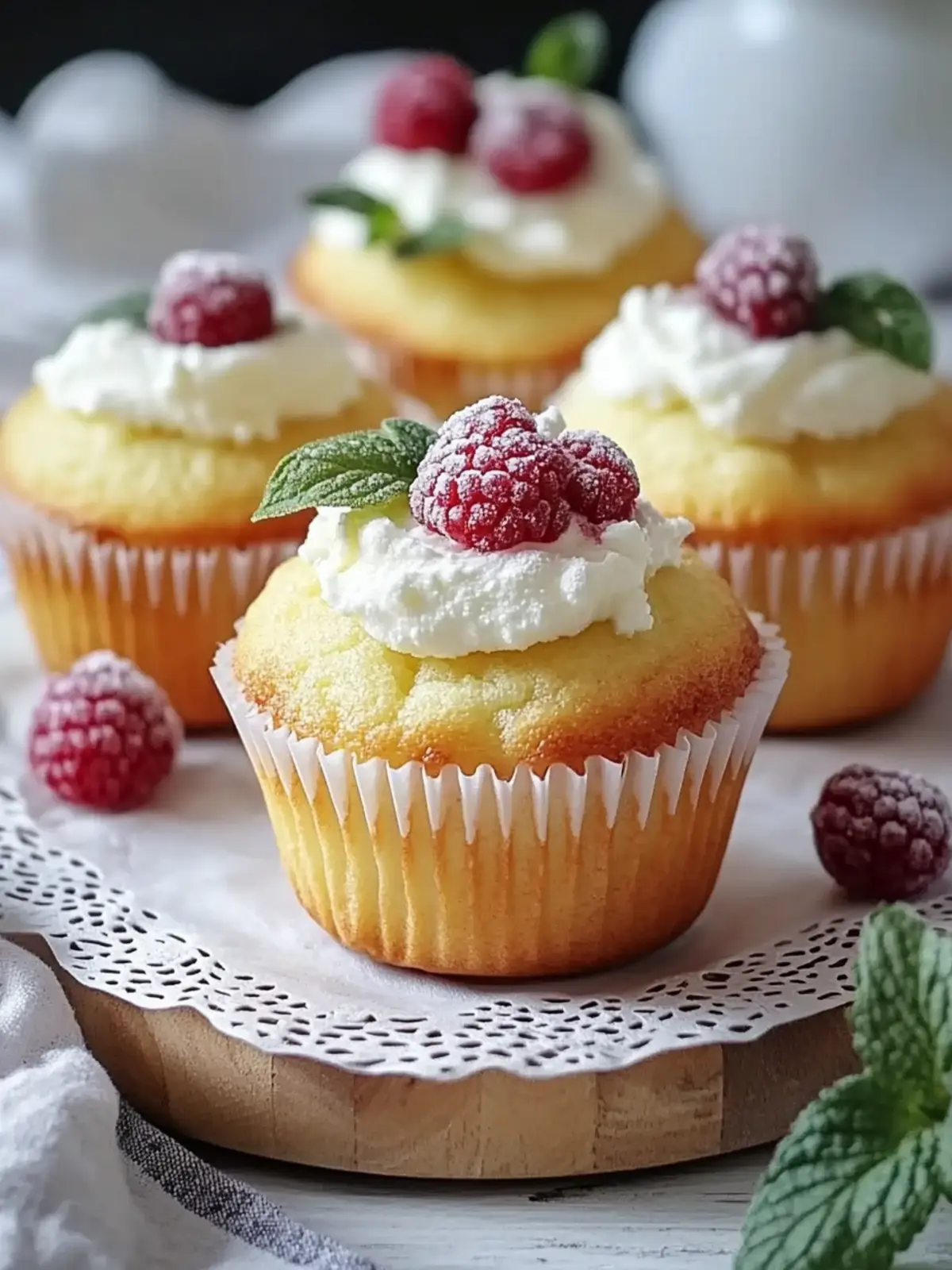 Saftige Muffins mit Quark und Vanillepudding für jeden Tag 3 Muffins mit Quark und Vanillepudding