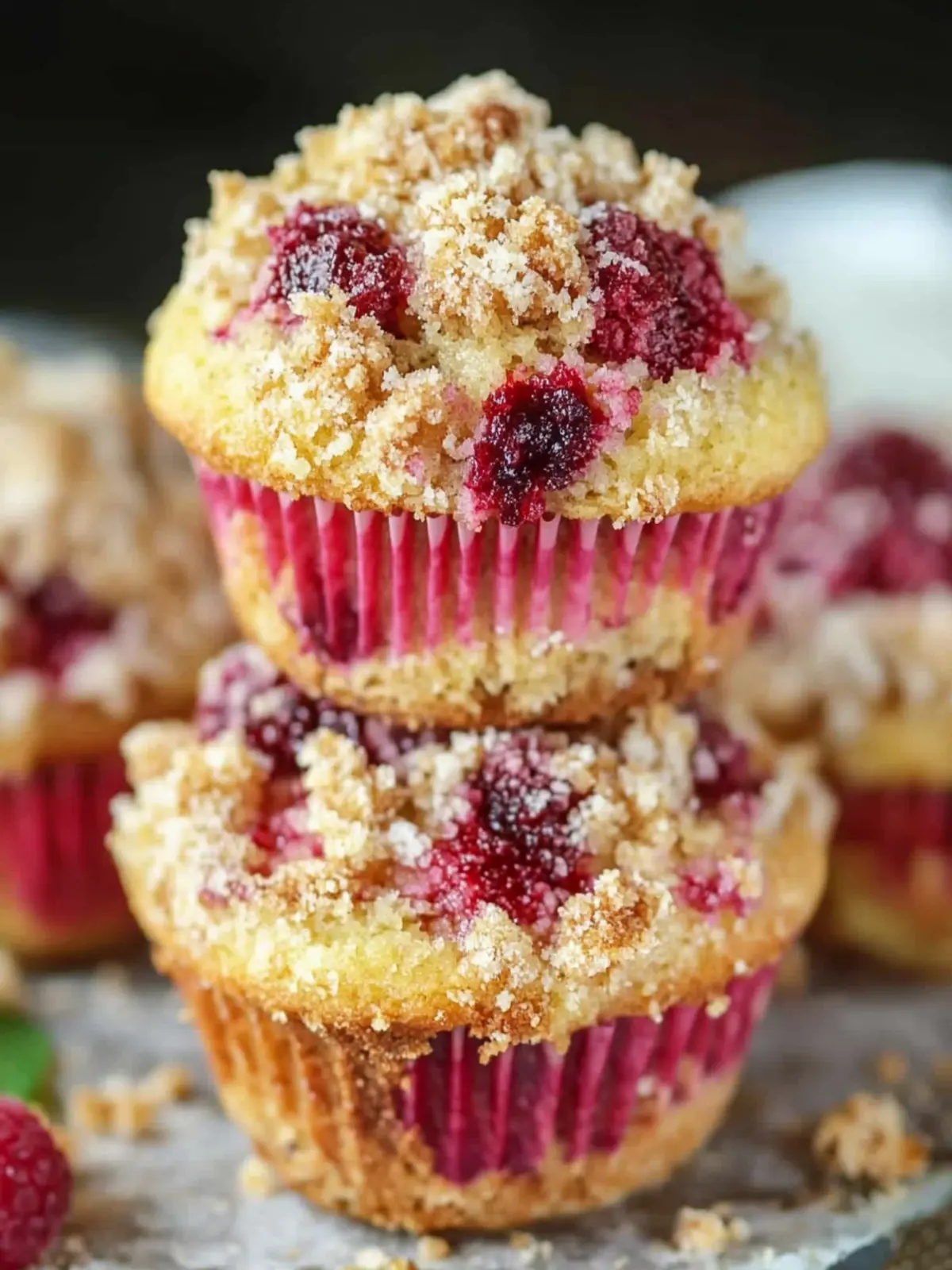 Himbeer-Streusel-Muffins