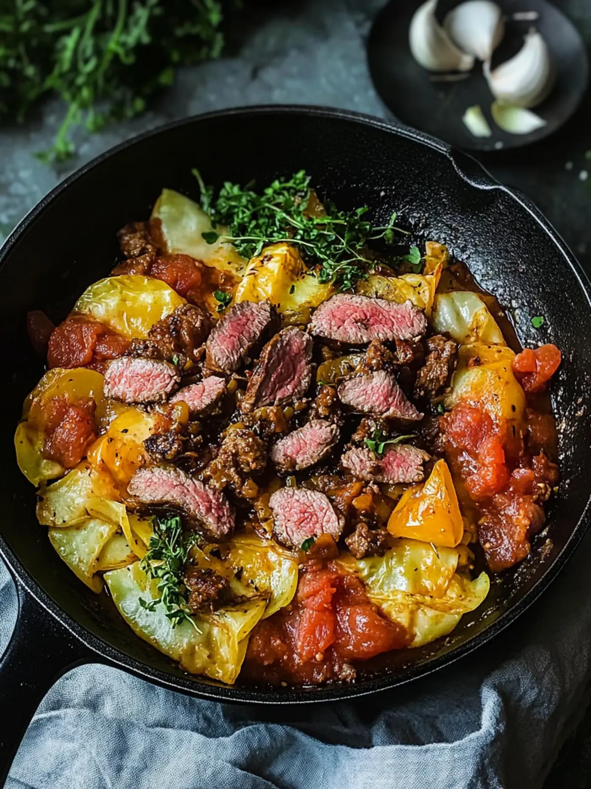 Kohl und Hackfleisch Pfanne: Schnelles Wohlfühlessen für Stressige Abende 5 Kohl und Hackfleisch Pfanne