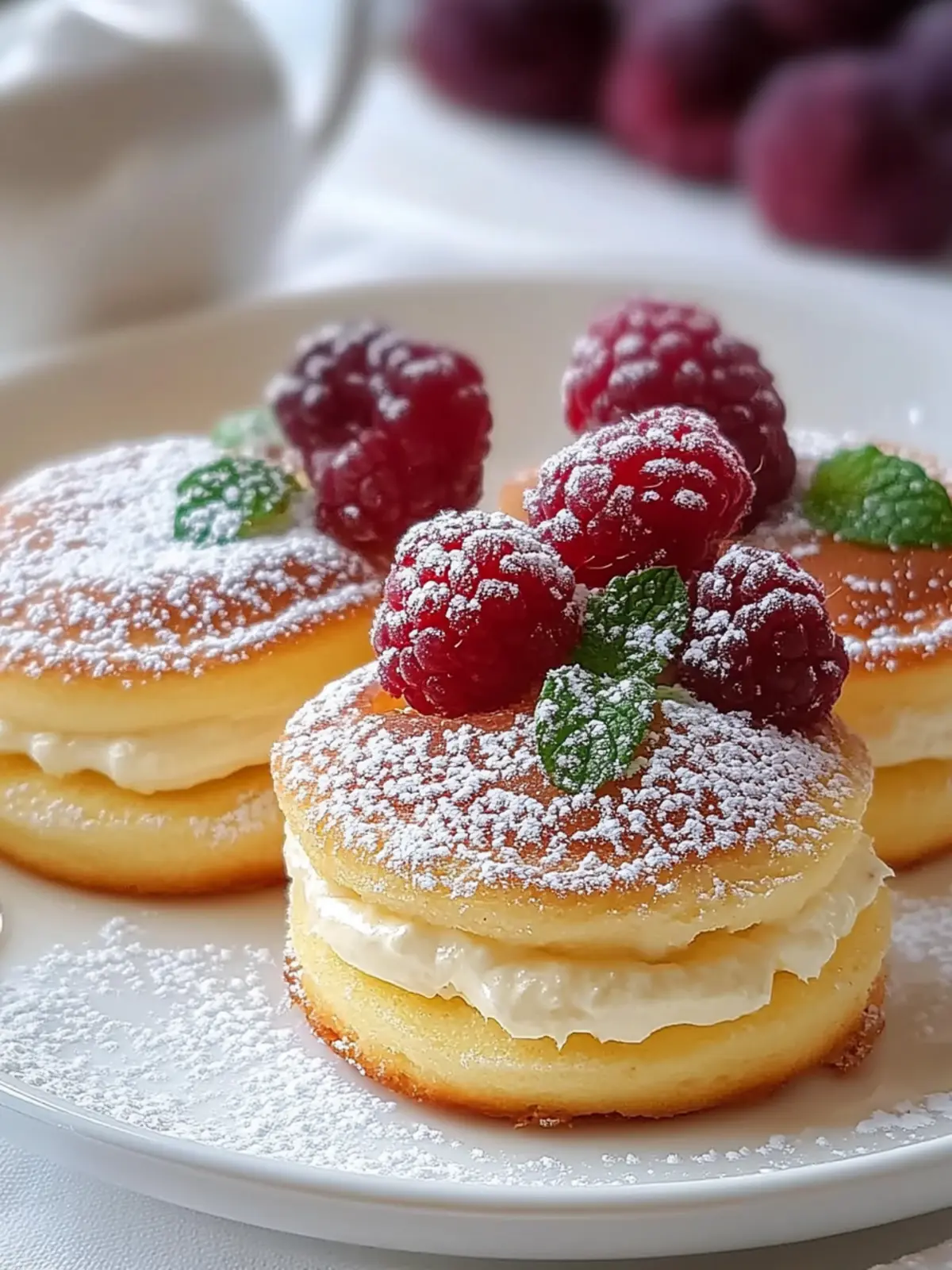 Fluffige Mini Deutsche Pfannkuchen Rezept für jedes Frühstück 3 Mini deutsche Pfannkuchen Rezept