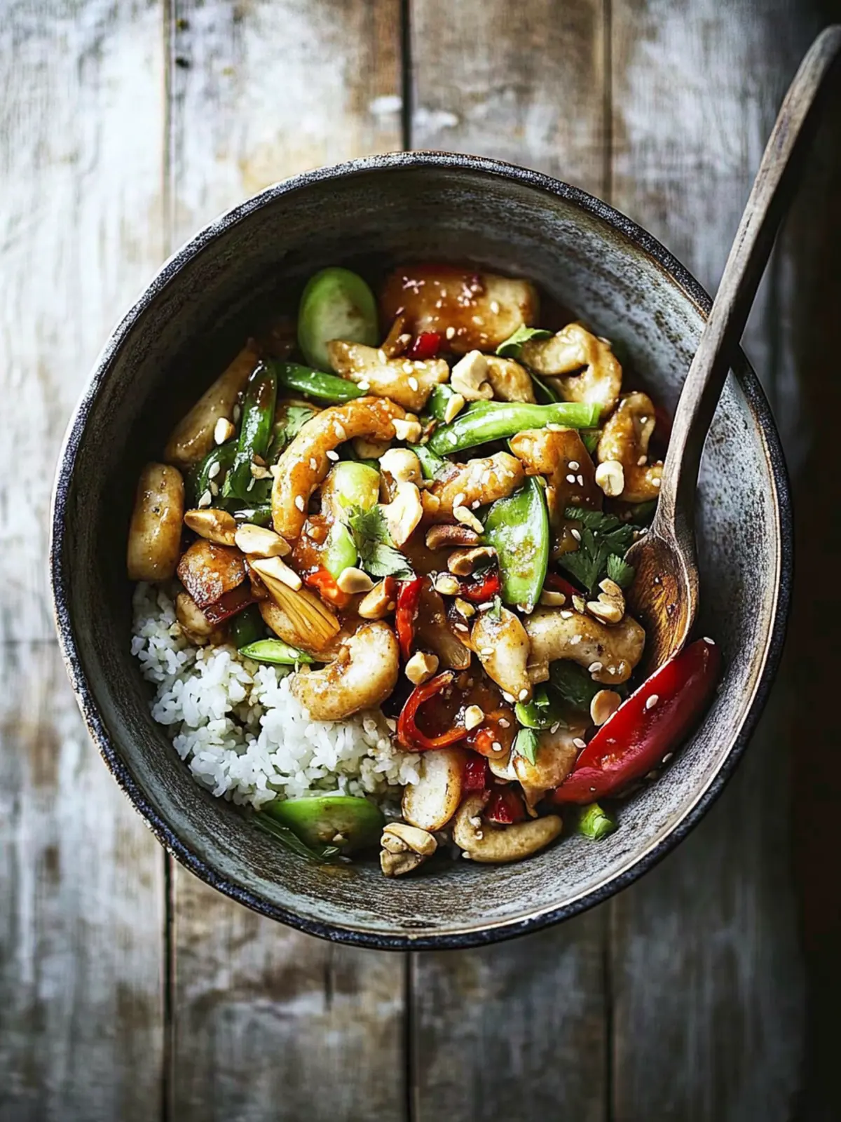 Scharfer Kung Pao Blumenkohl für ein schnelles Dinner! 5 Kung Pao Blumenkohl