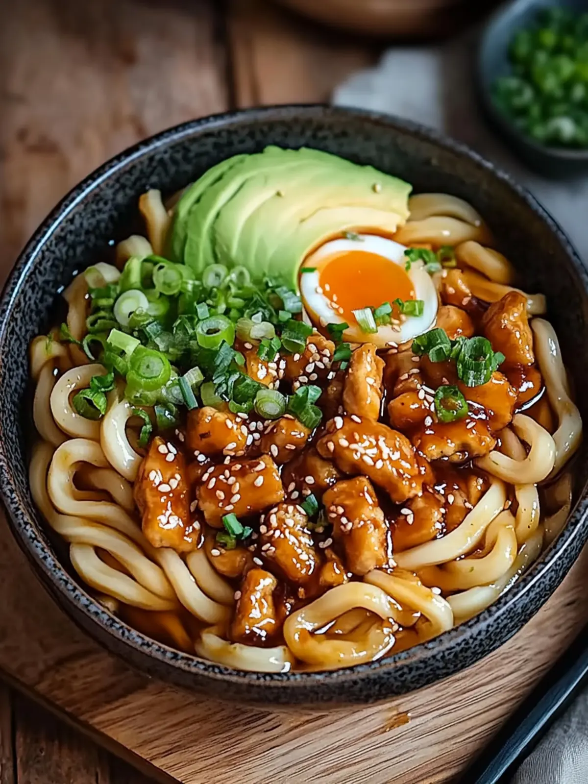 Hähnchen Teriyaki Udon Nudeln – Schnelle Freude für Genusssuchende 4 Hähnchen Teriyaki Udon Nudeln