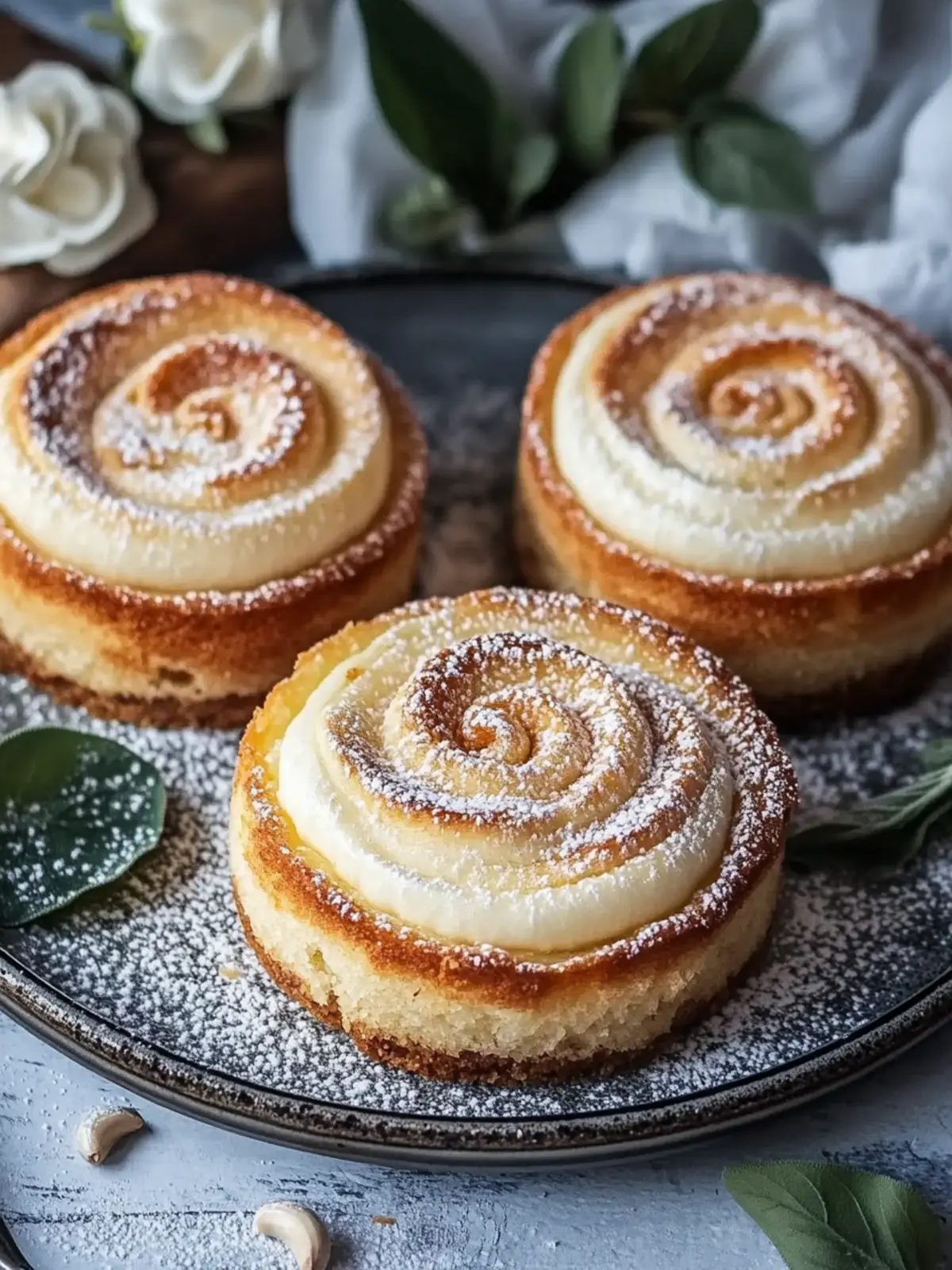 Mini-Zimtschnecken-Käsekuchen für süße Genussmomente 3 Mini-Zimtschnecken-Käsekuchen