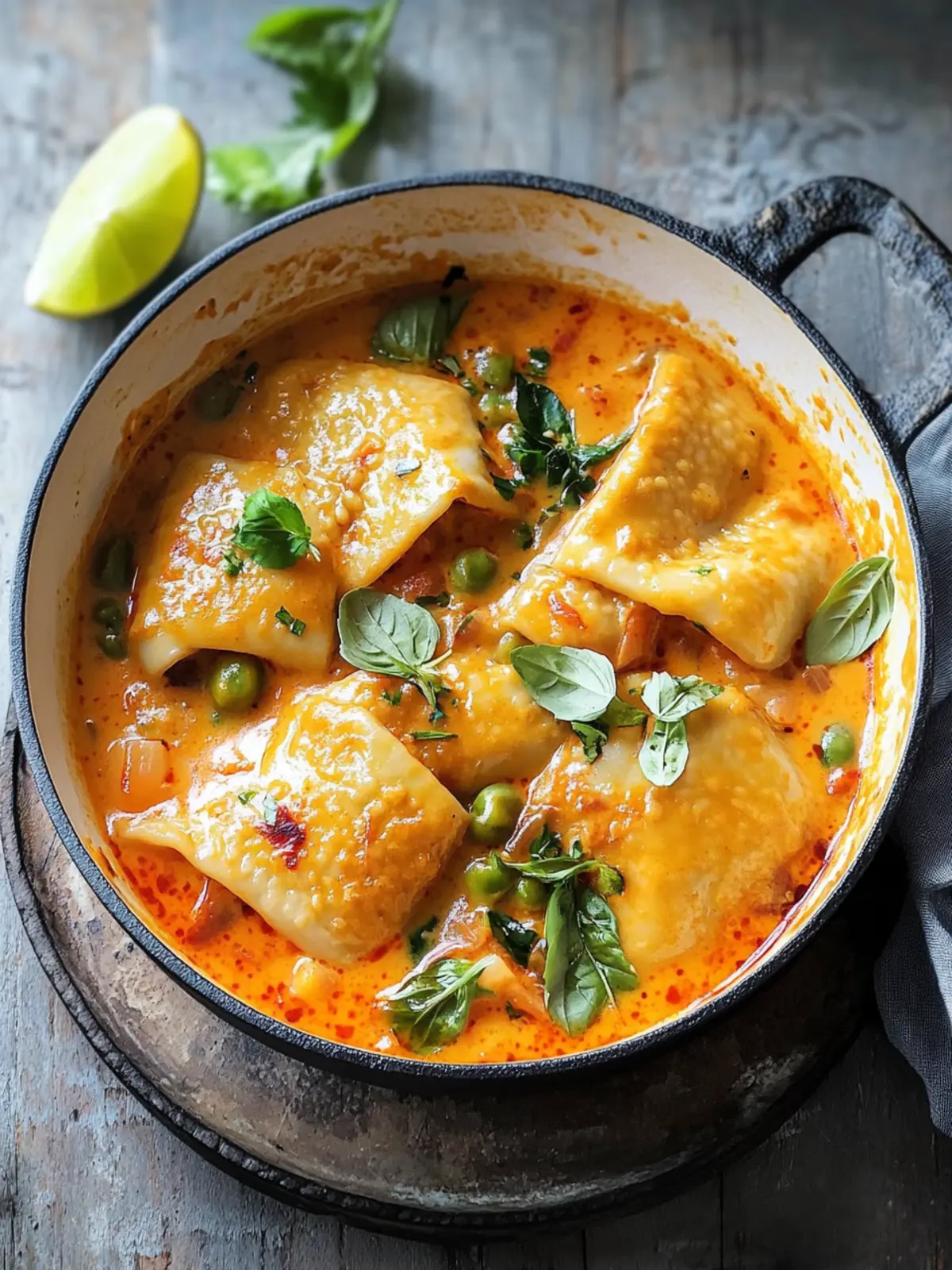Thailändische Kokosnuss-Curry-Kohlrouladen für Herz und Seele 2 Thailändische Kokosnuss-Curry-Kohlrouladen